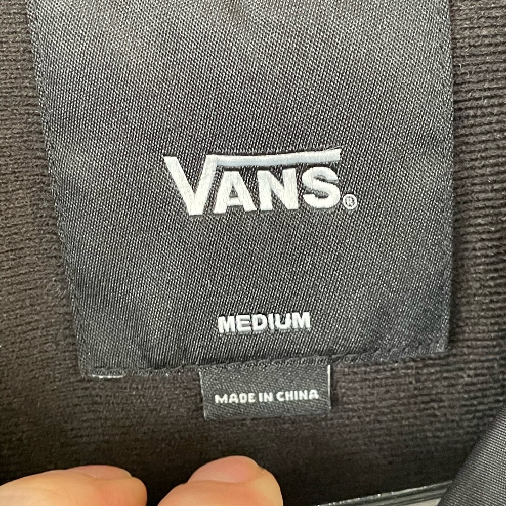Vans Off The Wall Coach Jacket | Y2K Skater • Streetwear Core • Black | Men’s M - Picture 7 of 7